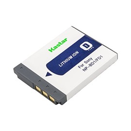Kastar Battery for Sony CyberShot DSC-T2 DSC-T200 DSC-T300 DSC-T500 DSC-T70 DSC-T700 DSC-T90 DSC-T900 InfoLithium Type D NP-FD1 NP-BD1 NPFD1 NPBD1