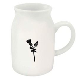 300ml 'Thistle' Ceramic Milk Jug (MJ00010060)