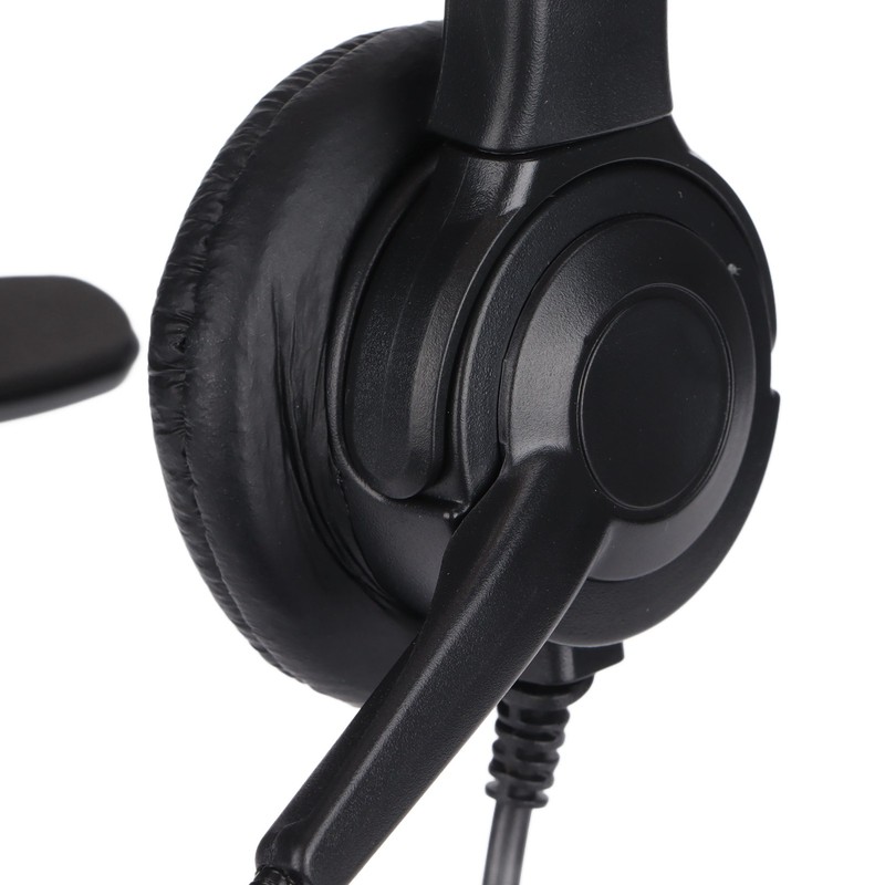 USB Headset 3.5mm Computer Headphone with Microphone Noise Cancelling for