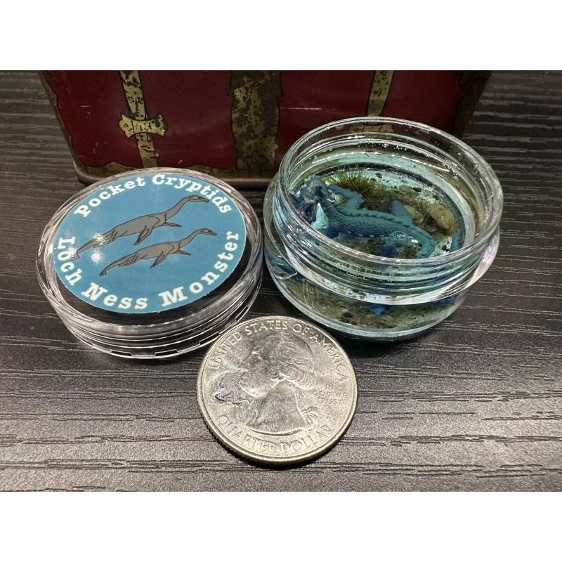 Cryptid Collectibles Loch Ness Monster Nessie Pocket Cryptids Handmade Mini
