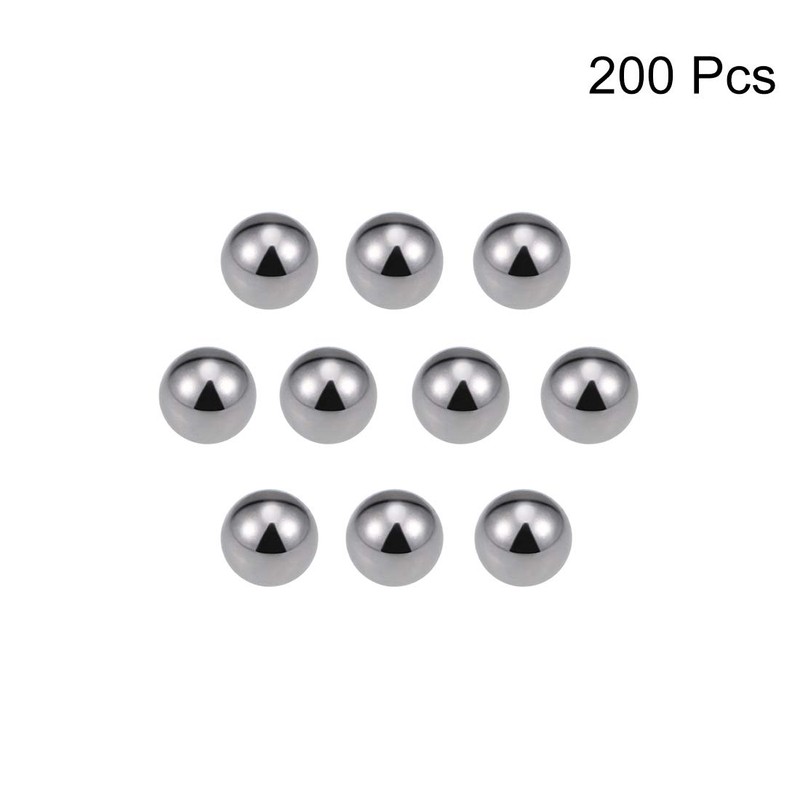 sourcing map Bearing Balls Carbon Steel Precision Balls 4.5 mm