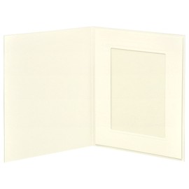 Hakuba M790-2LT-1 Plain Mount No. 790 2L (2L) (Cabine), 1 Side (Vertical) Cream
