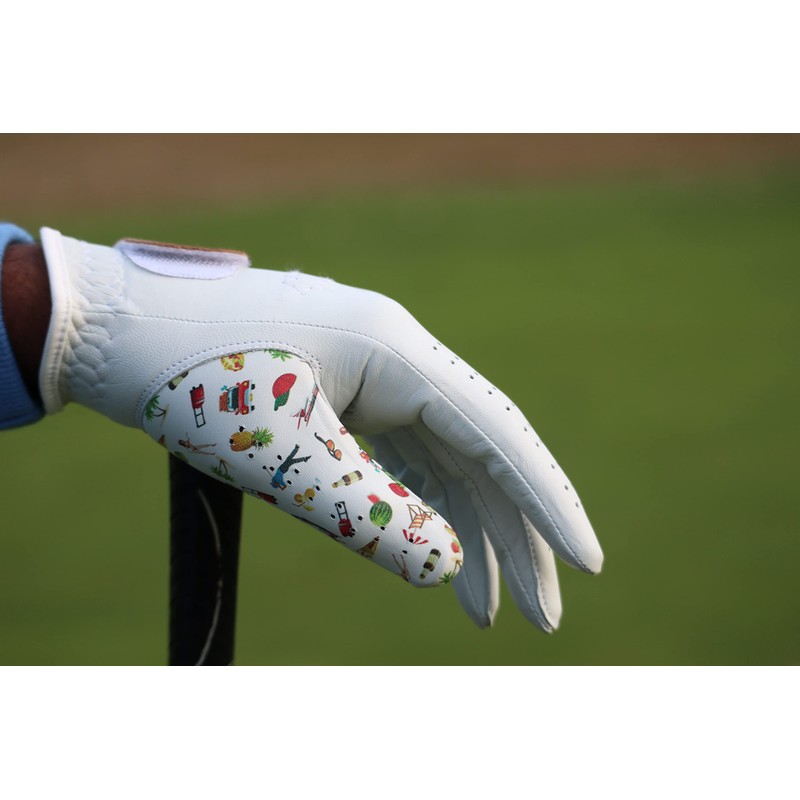DEGA Golf Gloves 2 Pack 100% Cabretta Leather Golf Glove