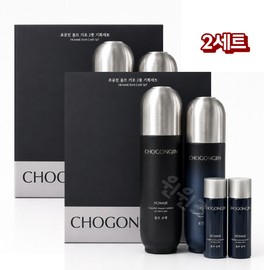 Chogongjin Homme Basic 2-piece Special Set Sap 150ml + Emulsion 120ml 2 sets / 초공진 옴므 기초 2종 기획세트 수액150ml + 유액120ml 2세트