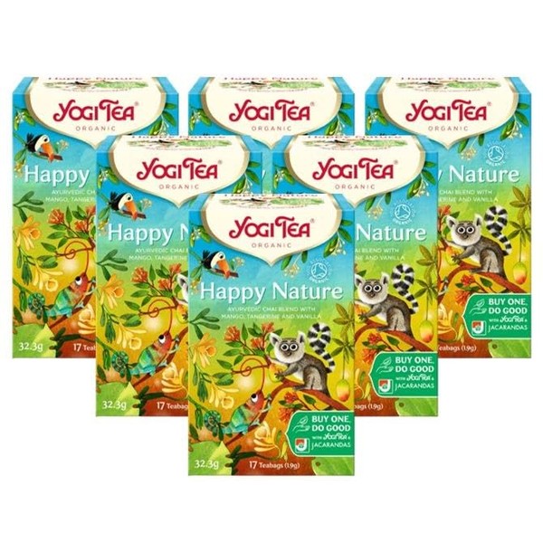Homecare Essentials Case of 6 x Yogi Tea Happy Nature