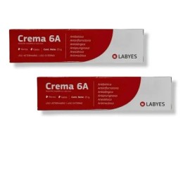 Kit De 2 Crema 6a Antialérgica Ciatrizante Perro Gato