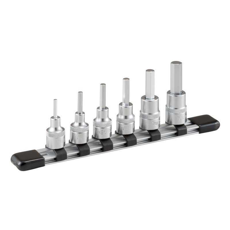 Tone Hexagon Socket Set (with Holder) HH306, 3/8 inches (9.5