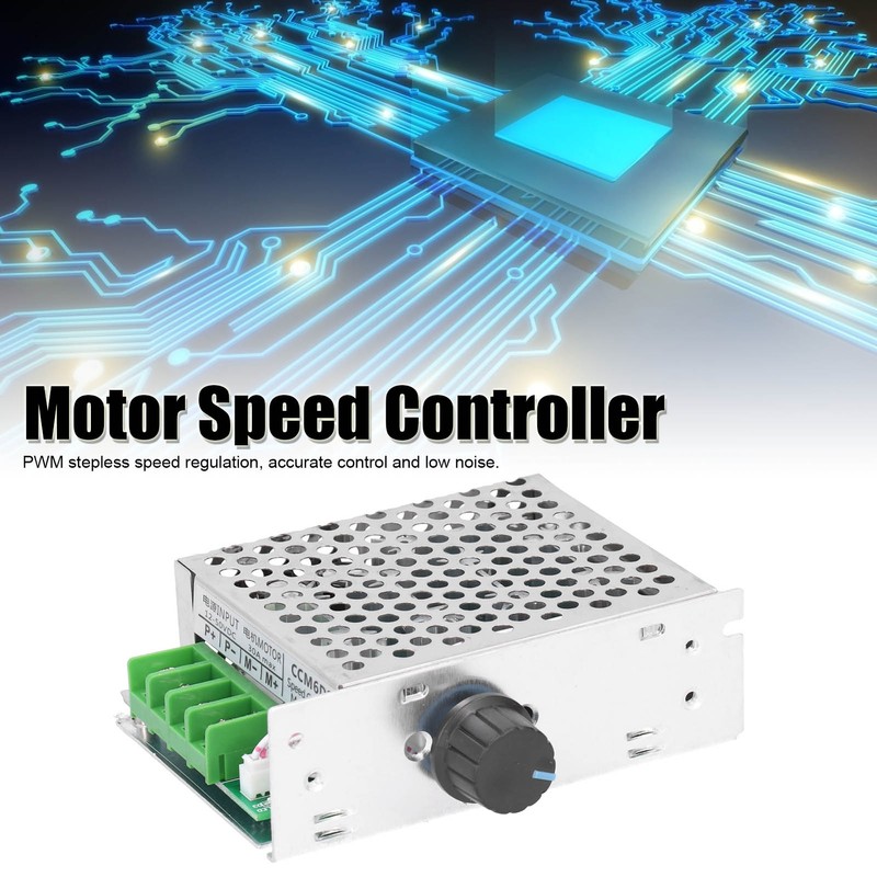 DC12V‑50V Professional PWM DC Motor Speed Controller Metal Shell 30A