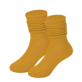 Century Star - Calcetines largos de algodón para niñas, Jengibre, 3-5 Años