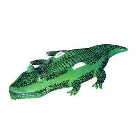 TRI Inflatable crocodile lounger 150cm - Great Fun for all the family