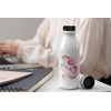 MAXIKIWI Einwandige Wasserflasche mit Schraubverschluss, nicht isoliert, leichtes Aluminium, BPA-frei,