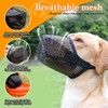 UBERMing Muzzle for Dogs, Breathable, Soft Mesh Muzzle, Feeding Protection,
