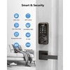 Zowill WiFi Smart Lock, Keyless Entry Door Lock with APP