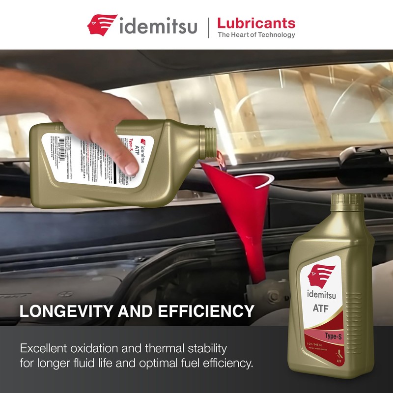 Idemitsu 30040101-75000C020 ATF Type S Automatic Transmission Fluid (Matic J,
