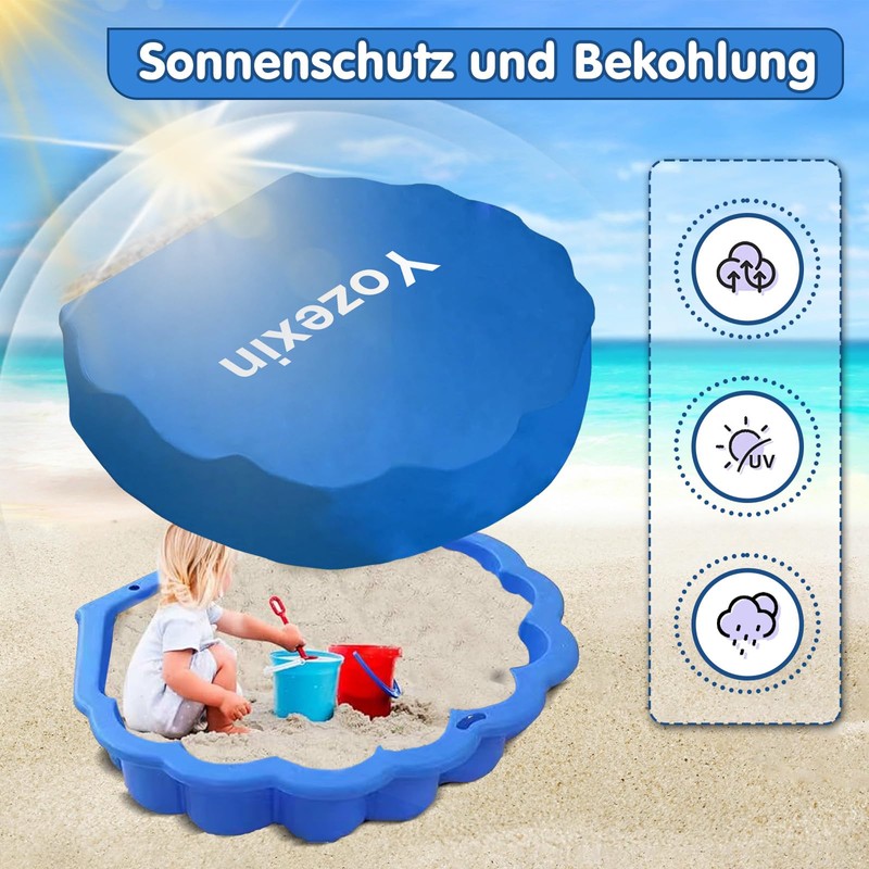 Yozexin Sand Shell Cover 100 x 15 cm, Sand Shell