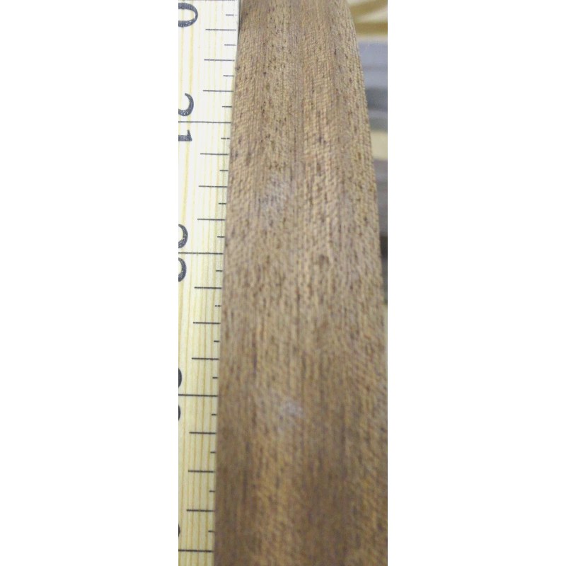 Sapele Ribbon Mahogany wood veneer edgebanding 7/8" x 120" with