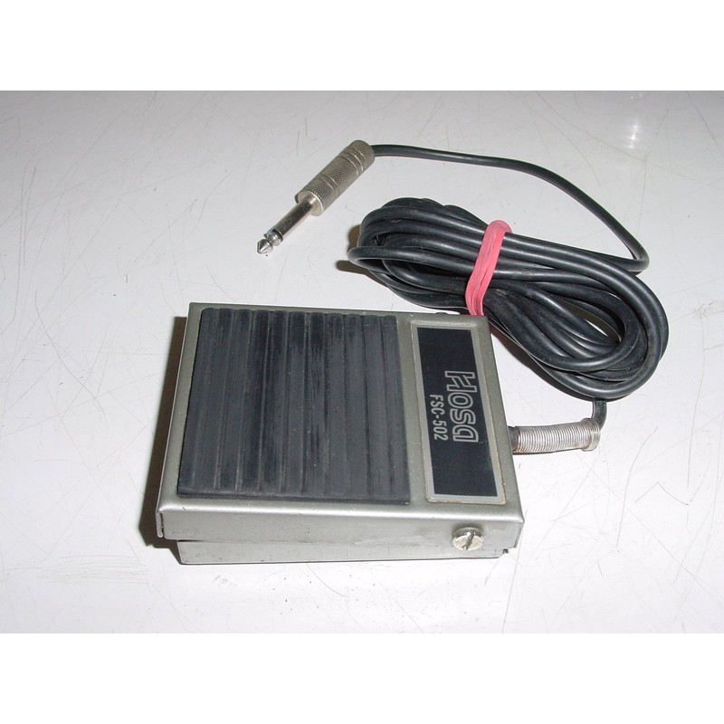 Hosa FSC-502 Normally Open Momentary Footswitch
