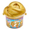 Cra-Z-Art 67 Slime Bucket, 24 oz Gold Glitter Premium Premade