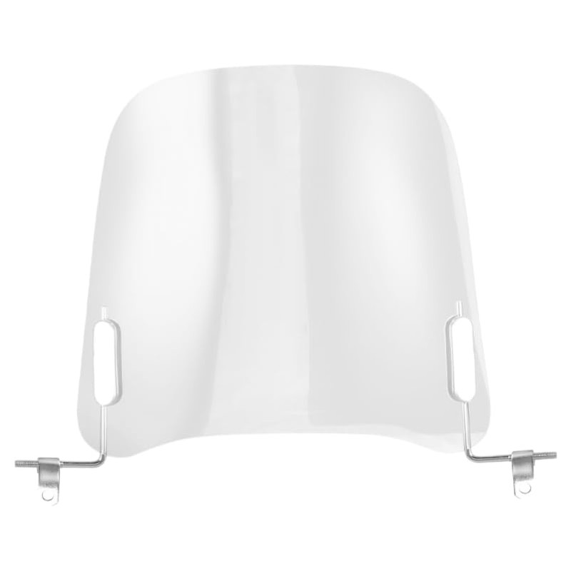 Motorcycle Windscreen Transparent with Bracket Universal Wind Deflector for Electric