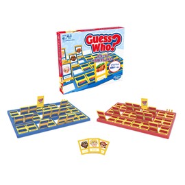 Hasbro C2124 Guess Who Board Game, Japanese Version, Recommended Age: 6 and Up, 2 Players, Genuine Product