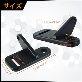 Chelhead Dual A-Pillar Light Bracket Jeep Wrangler JL LED Cube Light Mounting Bracket Dual Lower Windshield LED Work Light Mounting Kit for 2018 2019 2020 Jeep Wrangler JL