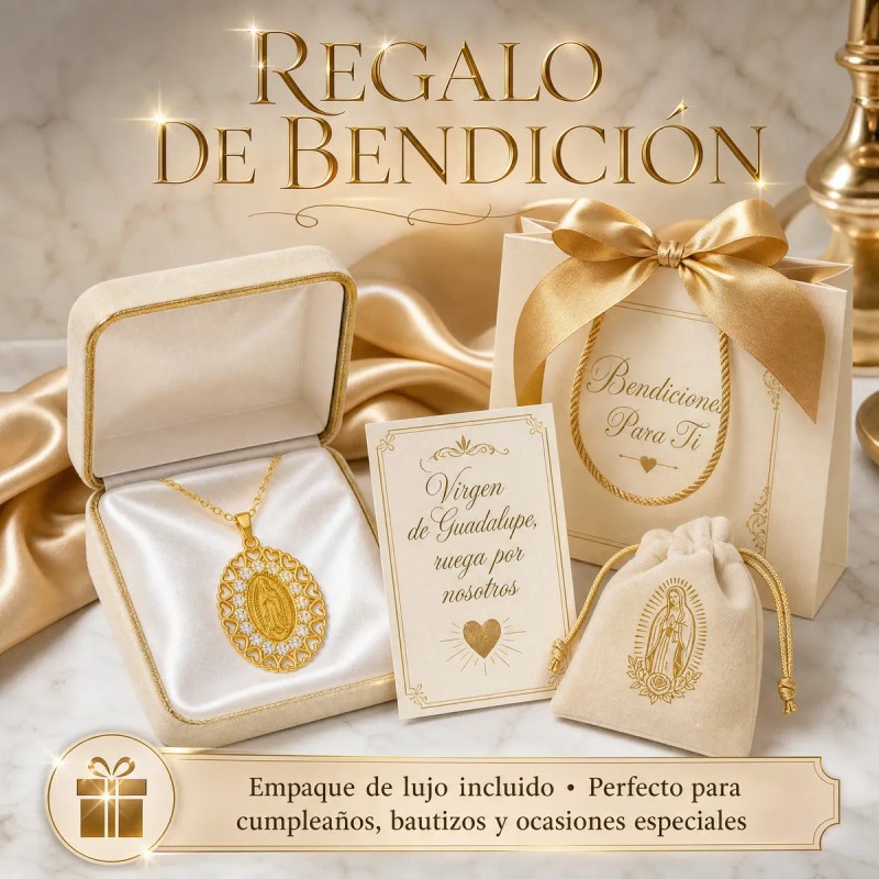 CLINKARD - Collar De Medalla Religiosa En Oro Un Detalle