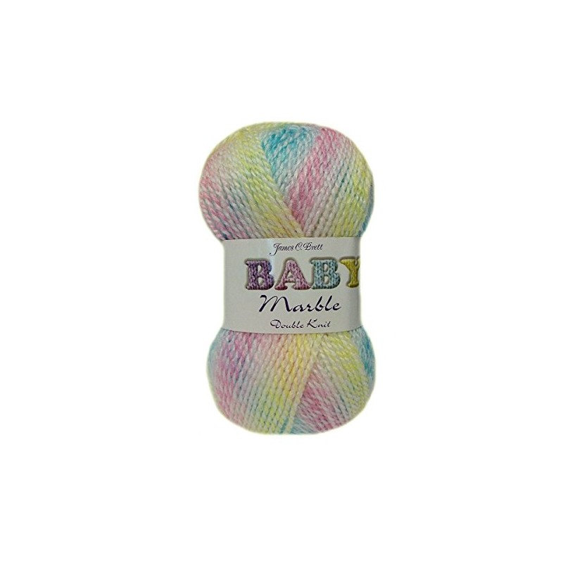 Double - BM2 - James C. Brett Baby Marble DK
