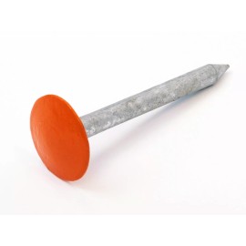 Seaside Supply, LLC Low Profile Survey Stake - Property Corner & Boundary Marker - ORANGE COLOR