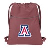 Broad Bay University of Arizona Drawstring Backpack 100% COTTON UA