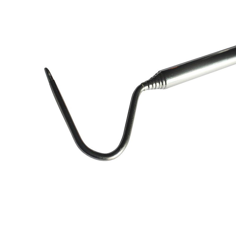 Abu I Pet Small Adjustable Stainless Steel Snake Hook Silver