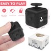 Rseuphiee Cube Anti-Stress Cube Toy, Anti-Stress Cube with 6 Sides,