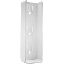 Jake Sales Vinyl Fence Bracket: for a 1-1/2" x 5-1/2" Vinyl Fence Rail. Mount to a Wall or Other Vertical Flat Surface.