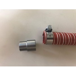 GenExhaust compatible with Honda EU2200i/EU2000i/EU1000i Generator 1" silicone tubing exhaust extension 4 foot length.