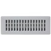 Decor Grates PL310-GY 3-Inch by 10-Inch Plastic Floor Register, Frost