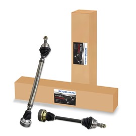 Bode-man Pair Front CV Axle Drive Shaft Assembly for 1999-2005 VW Beelte Jetta Golf 1.9L 2.0L with Manual Transmission