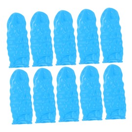 OSALADI 100pcs Butyronitrile Cover for Fingers Joint Protection Covers Coats Protecting Sleeve Sleeve Relief Cover Sky-blue