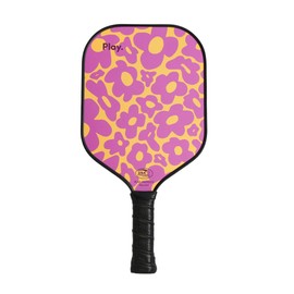 Play Paddles Pickleball Paddle - USAPA Approved Pickleball Racket | Carbon Fiber and Polymer Honeycomb Composite Core | Hyper-Grip™ Surface with Graphite Face & Cushioned Grip