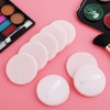 Sibba 12 Pcs Loose Powder Puff Pink Cotton Pads Face