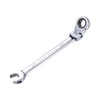sourcing map 7/16 Inch Flex-Head Ratcheting Combination Wrench SAE 72