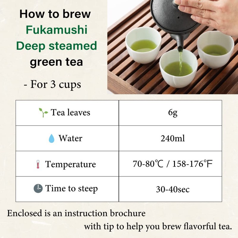 Premium Fukamushi Sencha -Deep Steamed Green Tea from Shizuoka JAPAN｜Japanese