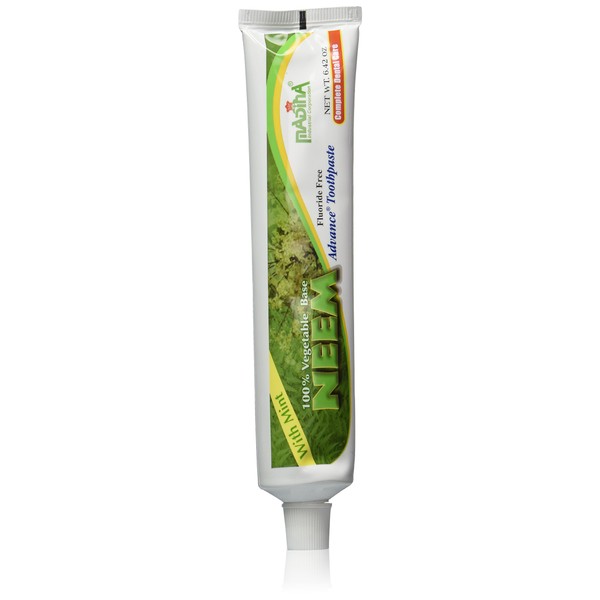 Madina 100% Vegetable Base Neem Advance Toothpaste 6.42oz with Mint