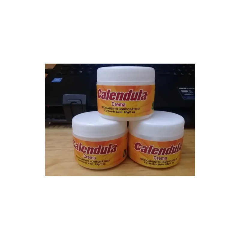 Crema Calendula Para La Piel 60g.