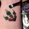 Dinosaur themed Glitter Tattoo Stencils - Perfect for kids temporary