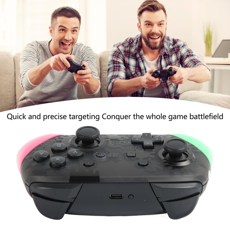 Wireless Game Controller Screenshot Vibration Sense Somatosensory Intelligent Control Function