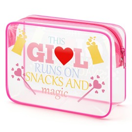 Snack Bag for Women Snacks Makeup Bag Snack Lover Gift for Friends Sister Mom Funny Snacks Cosmetic Bag Weekend Trip Gift Food Bag Friendship Graduation Birthday Gift for Daughter Bestie Travel Bag