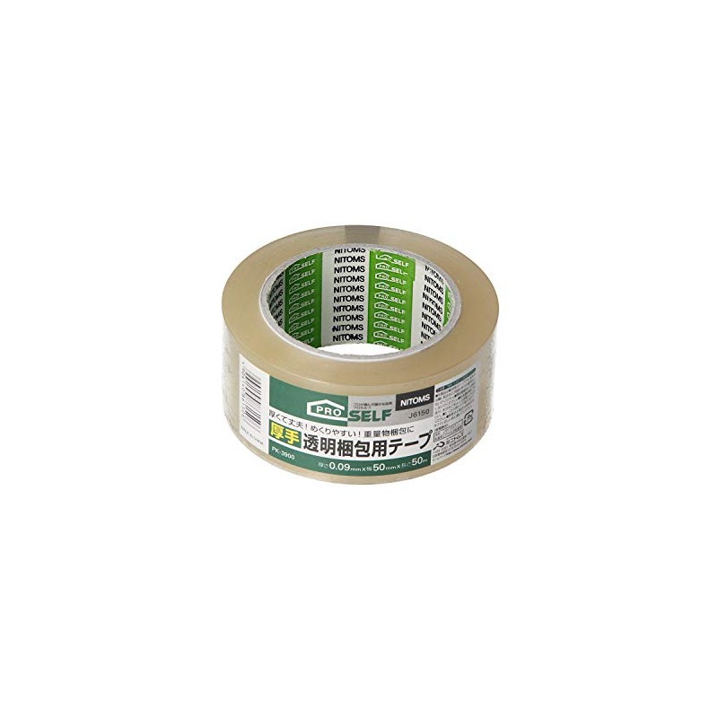 Nitoms PK3900 Thick Transparent Packaging Tape 2.0 inches (50 mm