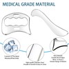 Opeisiio 2 in 1 Stainless Steel Gua Sha Massage Tools