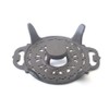 IWADECKY Heavy Duty Cast Iron Teapot Dish Warmer Stable Holder