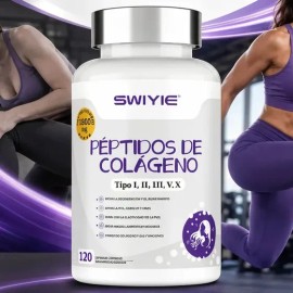 Péptidos De Colágeno 120 Cápsulas Belleza Y Bienestar