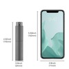 Tekson 10ml Travel Perfume Atomizer Refillable, Mini Cologne Spray Bottle